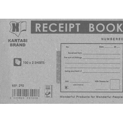 Receipt Book A6 Kartasi