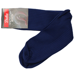 Socks Navy Blue Plain free size