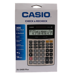Casio Calculator DJ-240D Plus