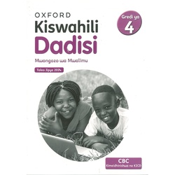 Kiswahili Dadisi Mwongozo wa Mwalimu Gredi 4-2024