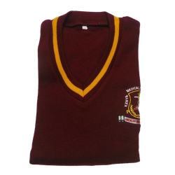 Kmtc Maroon Yellow Stripe Sleeveless