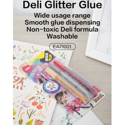 Glitter Glue 12ml A71001 Deli
