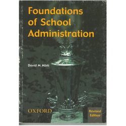 Foundations Of School Admin