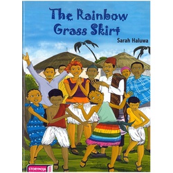 The Rainbow Grass Skirt