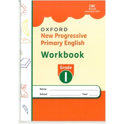 New Progressive Primary English Workbook Grade 1 2024