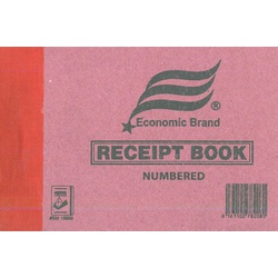 Receipt Book A6 Economic