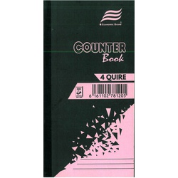 Counter Book 4 Quire Half Size