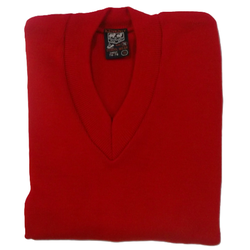 Red Plain Pullover