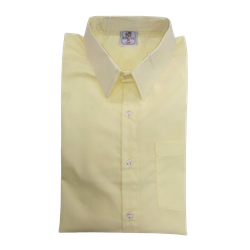 Shirt Lemon Yellow Short Sleeved