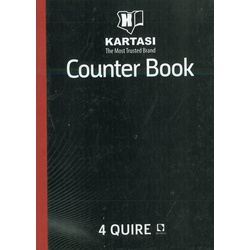 Counter Book 4Quire Kb