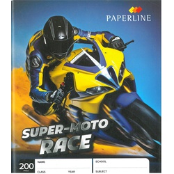 200 Pages A5 Single Line Paperline