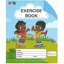 48 Pages A5 Half Inch Single Line M&G