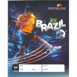 64 Pages A5 Square Paperline