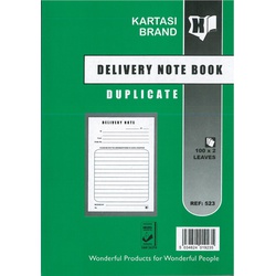 Delivery Book Duplicate Kartasi