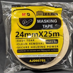 Masking Tape 24mmx25mtrs M&G
