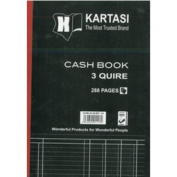 Cash Book 3 Quire Kartasi