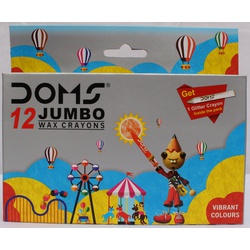 Crayons Jumbo Half Size 12s-Doms