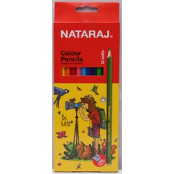 Coloured Pencils Full Size-Nataraj