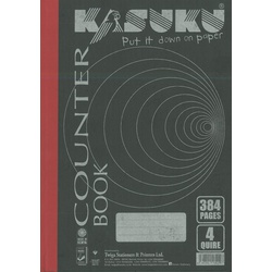 Counter Book 4Quire Kasuku