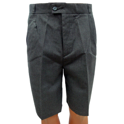 Short Charcoal Grey Suiting