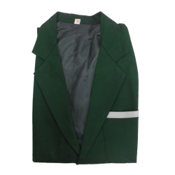 Blazer Dark Green Grey Stripe