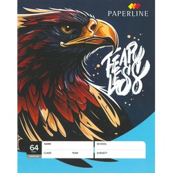 64 Pages A5 Single Line Paperline