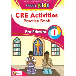 Happy Kids CRE Activities Practice Book Pre-Primary 1-2025