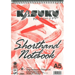 Shorthand Notebook A5 Kasuku