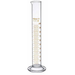 Glass Measuring Cylinder 100ml Borosil