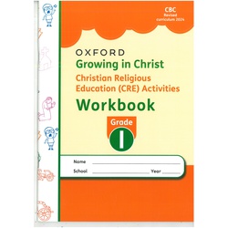 Growing In Christ Workbook Grade 1 2024