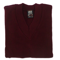 Maroon Plain Pullover