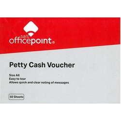 Petty Cash A6 Officepoint