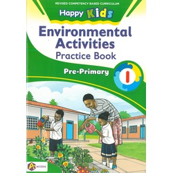 Happy Kids Environmental Activities Practice Book Pre-Primary 1-2025