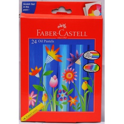 Oil Pastel 24s-Faber Castell