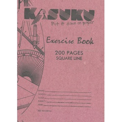 200 Pages Square Ruled Mg Kasuku