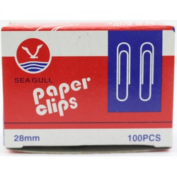 Paper Clips-28mm-Seagull/Tiptop