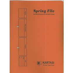 Spring File Pvc Kartasi