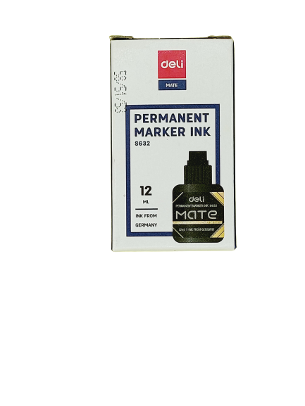 Permanent Marking Ink 12ml Deli | Chania School Depot
