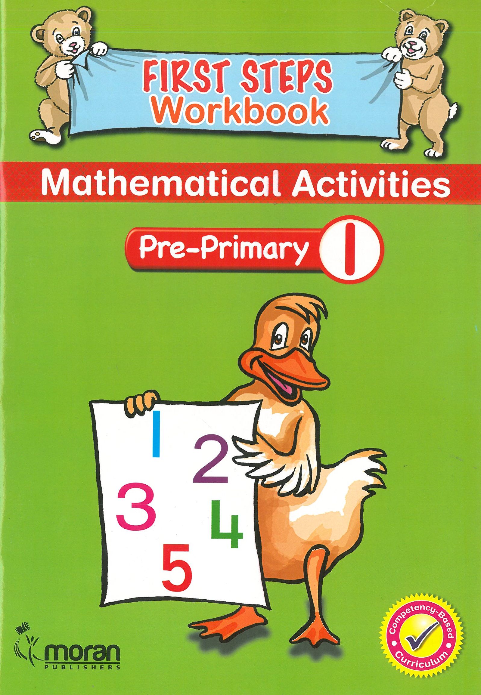 First Steps Workbook Mathematical Activities Pre-Primary 1 | Chania ...