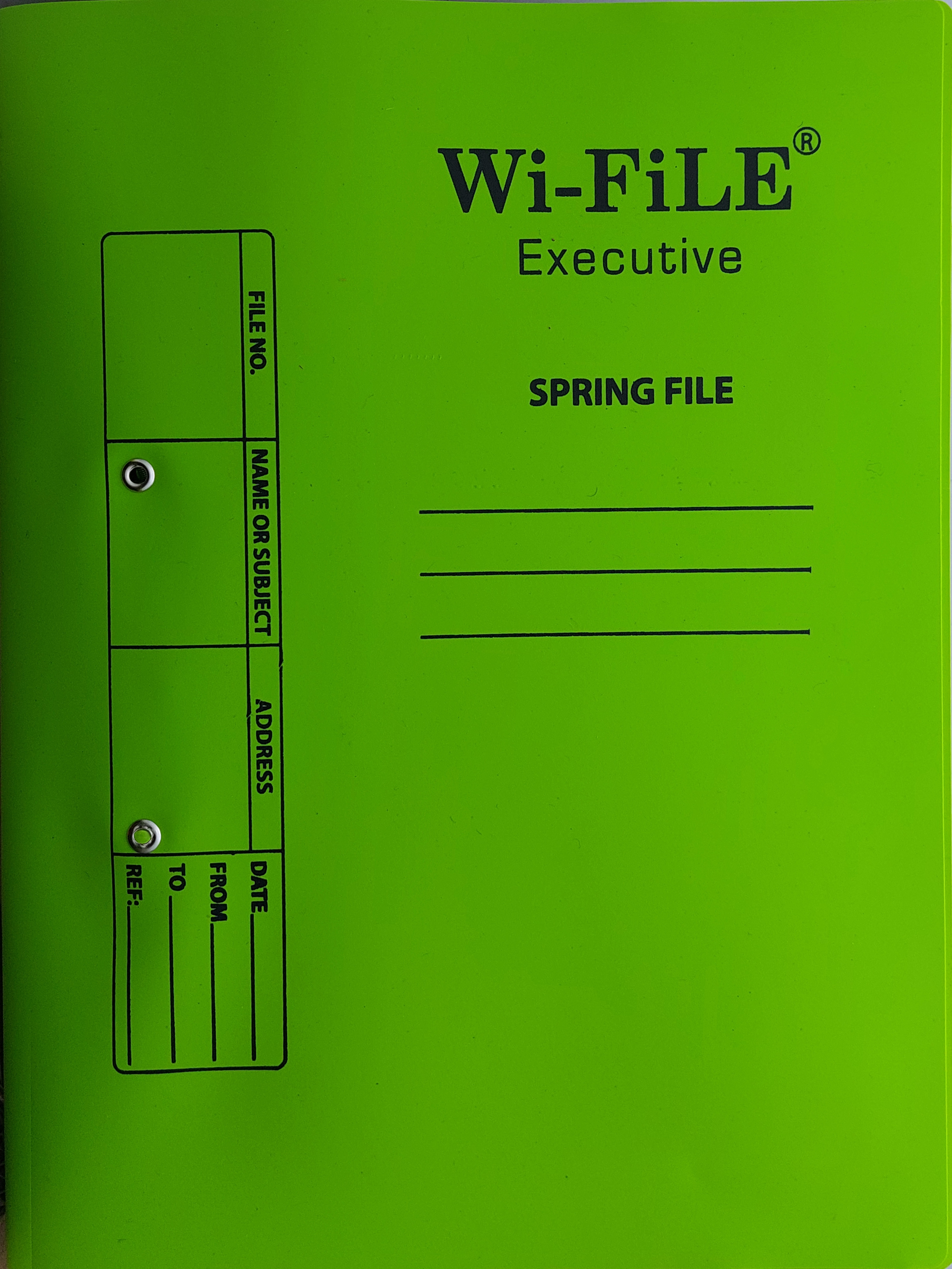Wi Storage File Spring File-Wi File | Chania School Depot