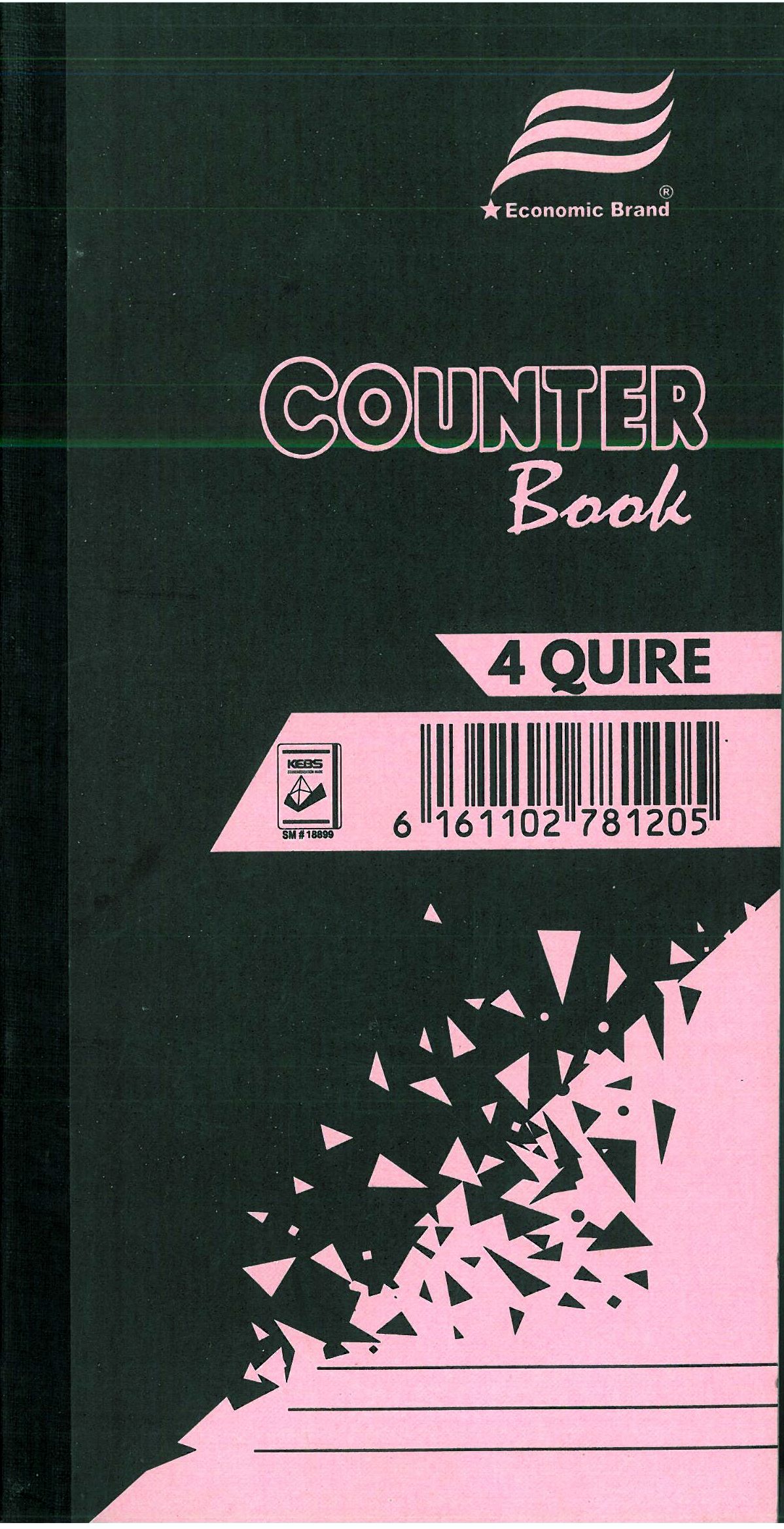 Counter Book 4 Quire Half Size | Chania School Depot