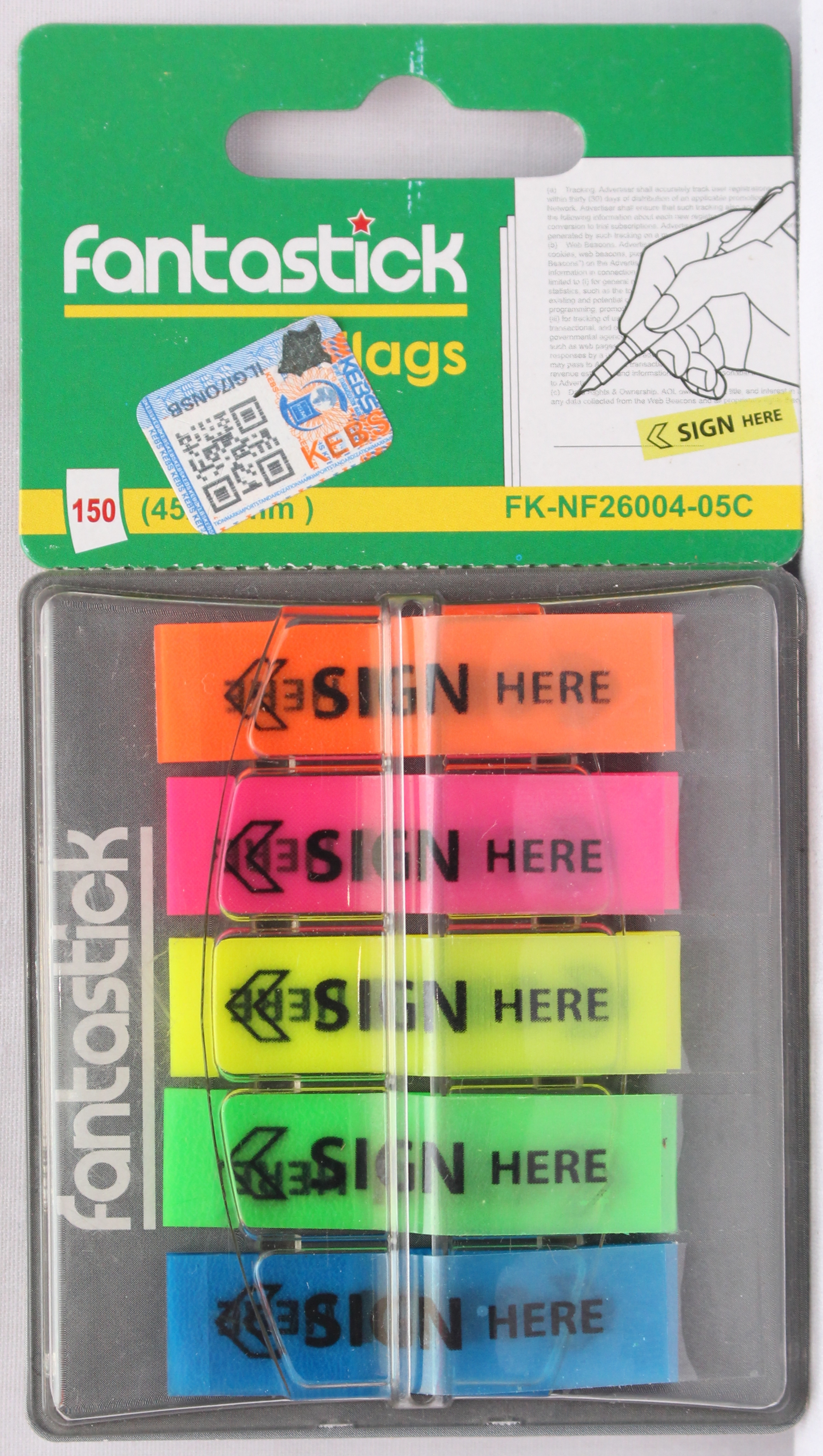 Sticky Note Flags-Fantastick | Chania School Depot