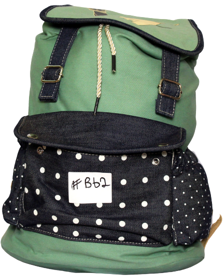 school bag jeans