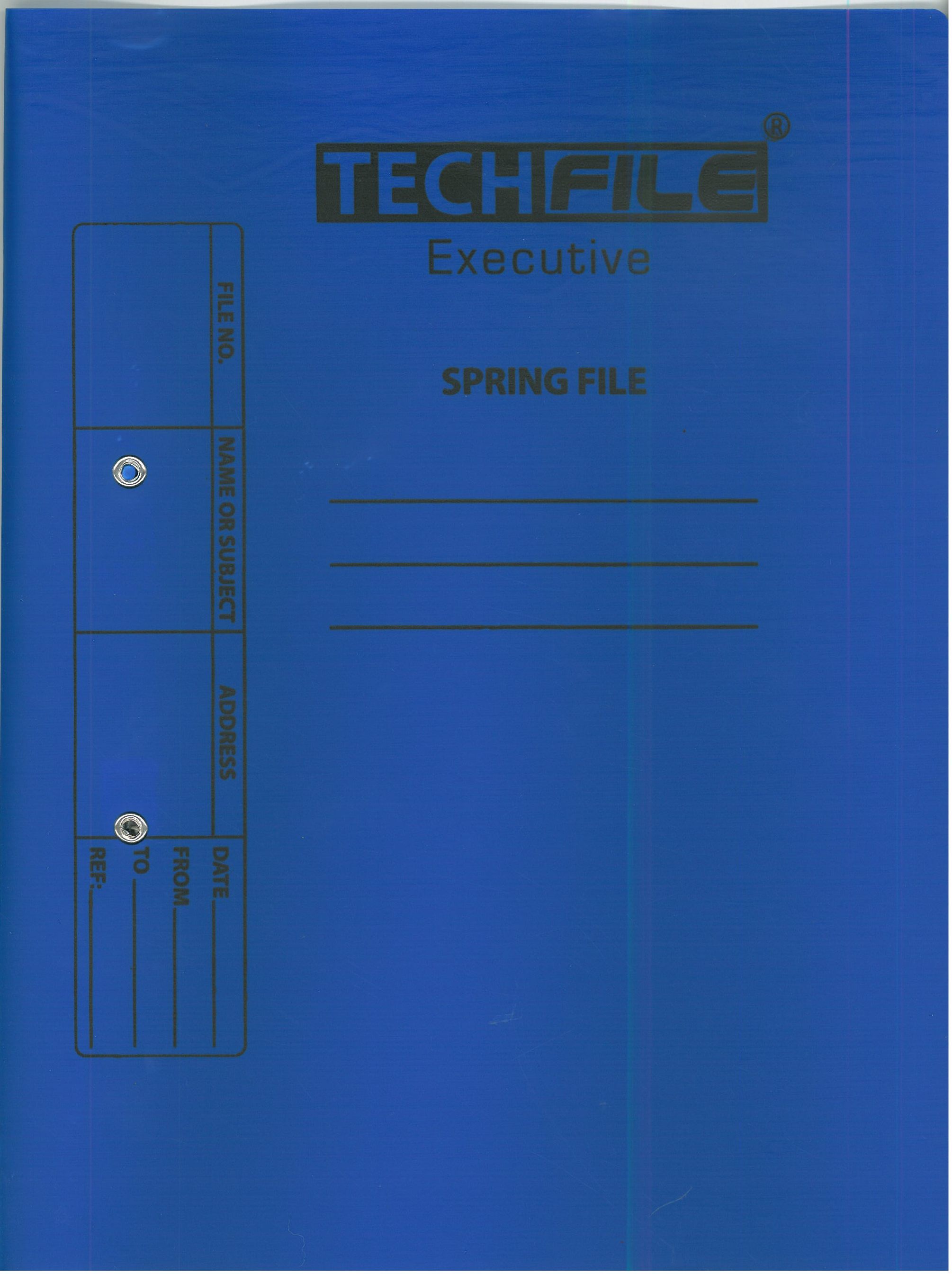 Spring File Profesional Pvc Techfile | Chania School Depot
